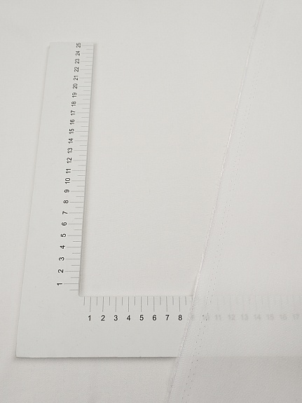 Плательная вискоза цв.Белый (отбеленный), ш.1.45м, вискоза-100%, 160гр/м.кв