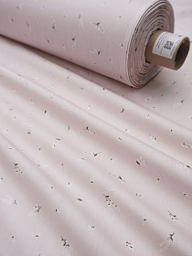 Сатин "Нежность" цв.пыльный светло-розовый, СОРТ2, ш.1.6м, хлопок-100%, 110гр/м.кв