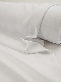 Плательная вискоза цв.Белый (отбеленный), СОРТ2, ш.1.45м, вискоза-100%, 160гр/м.кв