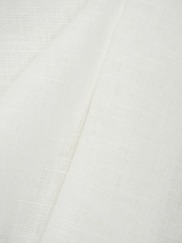 Лен интерьерный цв.Молочно-сливочный, СОРТ2, ш.1.6м, лен-100%, 205гр/м.кв