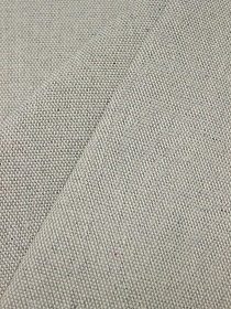 Брезент цв.Светло-серый меланж, ш.1.60м, хлопок-50%, лен-10%, п/э-40%, 370гр/м.кв