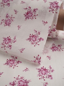 Перкаль "Клара" цв.малиновый, ш.1.5м, хлопок-100%, 100гр/м.кв