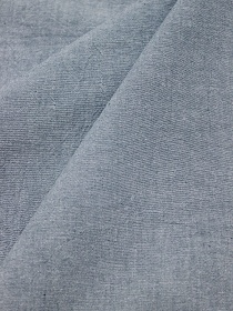 Вареный (стираный) хлопок цв.Лазурно-серый меланж, ш.2.5м, хлопок-100%, 115гр/м.кв#032646