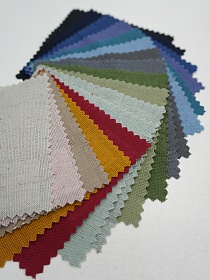 Комплект образцов "Полулен постельный, лен 30%, хлопок 70%,  ш.2.2м