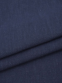Крапива Рами (Ramie) цв.Темно-синий флер, ш.1.4м, крапива-100%, 230гр/м.кв