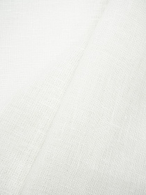 Лен декоративный Сетка цв.Белый, ш.1.5м, лен-100%, 175гр/м.кв.