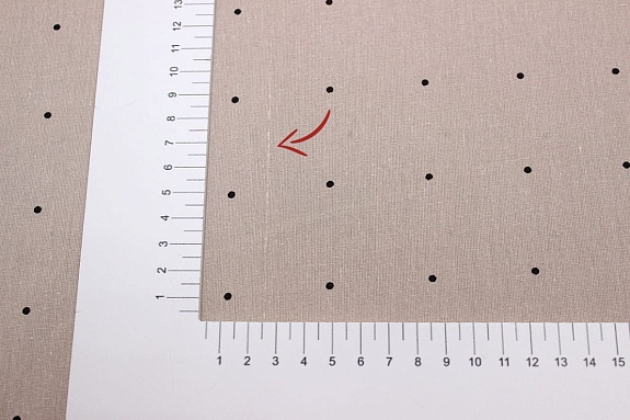 Поплин "Барбери - горошек", (комп), СОРТ2, ш.2.2м, хлопок-100%, 110гр/м.кв