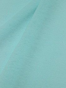 Трикотаж Кулир.гладь цв.Мятно-бирюзовый-2, ш.1.96м (0.98м*2, чулок), Карде, хлопок-100%, 145гр/м.кв