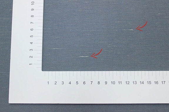 Лен с вискозой с эффектом мятости цв.Серо-синий меланж, ш.1.45м, лен-53%, вискоза-47%, 195гр/м.кв