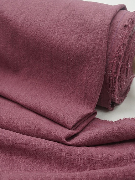 Крапива Рами (Ramie) цв.Лилово-бордовый флер, ш.1.4м, крапива-100%, 240гр/м.кв