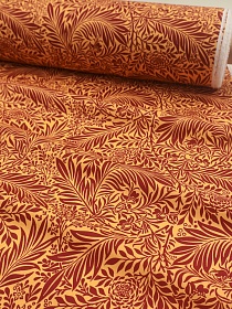 Перкаль Премиум (Digital) "Ларкспур" цв.красный, ш.1.5м, хл-100%, 140гр/м.кв