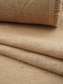 Мешковина средней плотности, ш.1.05м, джут-100%, 330гр/м.кв
