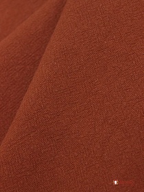 Хлопок крэш цв.Красный терракот, ш.1.41м, хлопок-100%, 160гр/м.кв