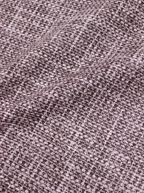 Рогожка "Крупная рябь" цв.коричнево-сиреневый, ш.1.5м, хлопок-100%, 165гр/м.кв