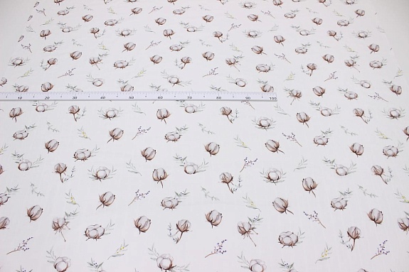 Муслин двухслойный "Облачко в коробочке", ш.1.5м, хлопок-100%, 100гр/м.кв