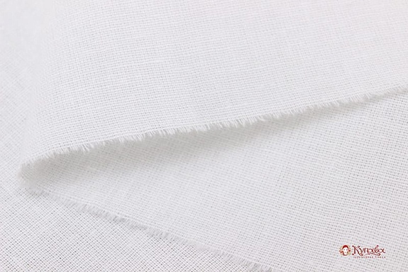 Мерный лоскут (ткань в отрезах) - Бязь цв.Молочный, Шуя, ш.1.5м, хлопок-100%, 142гр/м.кв