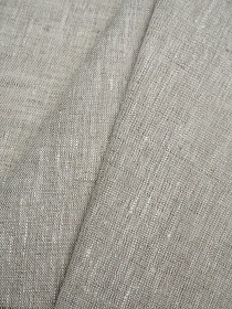 Лен интерьерный цв.Натуральный, ш.1.5м, лен-100%, 240гр/м.кв