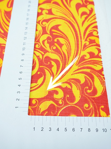 Полулен "Хохлома Перо Жар-птицы", СОРТ2, ш.1.5м, лен-50%, хлопок-50%, 150гр/м.кв