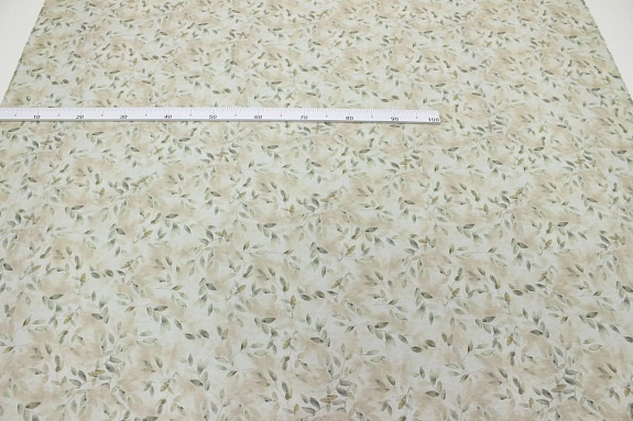 Вискозный шифон (Digital) "Ветвистая гармония", ш.1.5м, вискоза-75%, нейлон-25%, 55гр/м.кв