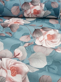 Ткань Дак Цифр.печать "Отражение нежности", СОРТ2, ш.1.8м, хл-65%, п/э-35%, 210гр/м.кв