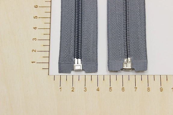 Молния спиральная №5 цв.базальтово-серый, 50см