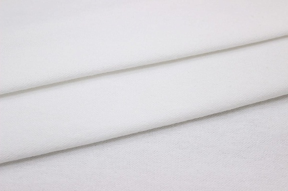 Фланель цв.Белый, ш.0.9м, хлопок-100%, 180гр/м.кв