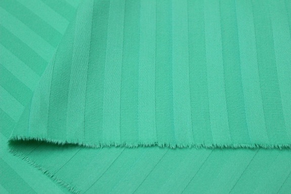Сатин-страйп цв.Яркий мятно-зеленый (1см*1см), ш.2.2м, хлопок-100%, 120гр/м.кв