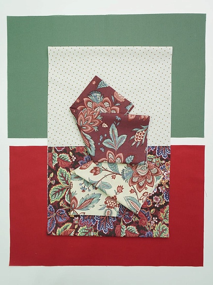 Набор тканей для рукоделия "Царевна", 45см*30см, 6шт