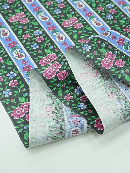 Ситец "Фанни - розовые цветы", ш.0.8м, хлопок-100%, 90гр/м.кв