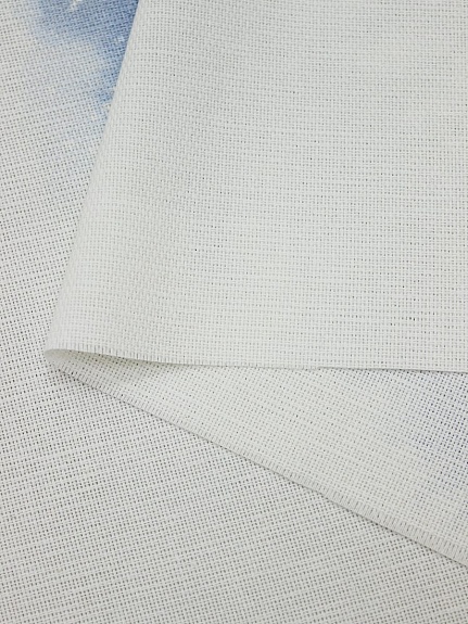 Рогожка "Олени в зимнем лесу", ш.1.5м, хлопок-100%, 150гр/м.кв, раппорт 63см