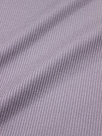 Вельвет цв.Св.серый с лиловым оттенком-2, ш.1.45м, хлопок-100%, 350гр/м.кв