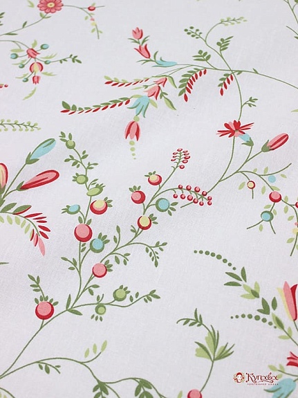 Бязь "Бабье лето - цветение", (комп), ш.1.5м, хлопок-100%, 120гр/м.кв