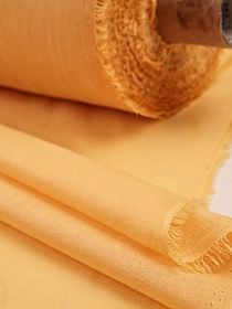 Батист цв.Желто-оранжевый, СОРТ2, ш.1.5м, хлопок-100%, 60гр/м.кв