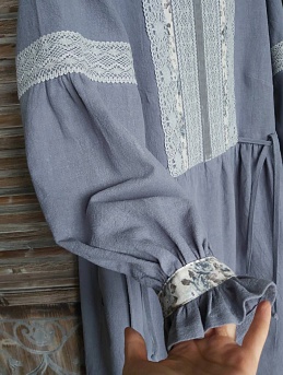 Платье из крапивы Рами и полульна 