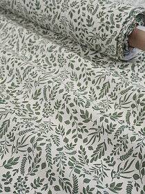 Полулен "Шелест листвы", ш.1.5м, лен-30%, хлопок-70%, 147гр/м.кв