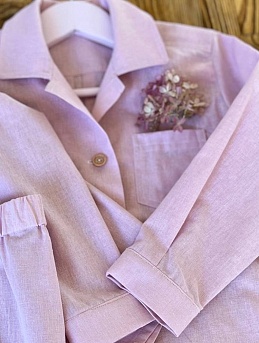 Льняной костюм из полульна по МК с Нелли Беленкиной*