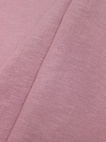 Лен с вискозой с эффектом мятости цв.Темная пыльная роза, ш.1.4м, лен-53%, вискоза-47%