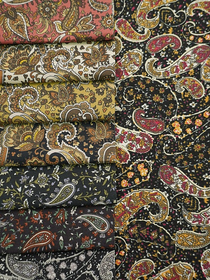 Набор тканей для рукоделия "Импортный хлопок: Восточное сияние", 45*30см, 8шт