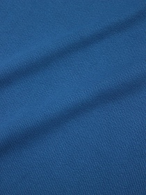 Кашкорсе цв.Насыщенный петроль, ш.1.2м (0.6м*2 чулок), Пенье, хлопок-95%, эластан-5%, 450гр/м.кв