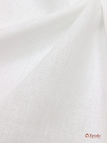 Мерный лоскут (ткань в отрезах) - Ситец цв.Белый, ш.1.5м, хлопок-100%, 94гр/м.кв