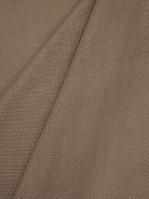 Муслин Премиум двухслойный гладкий цв.Шоколадно-коричневый, ш.2.5м, хлопок-100%, 120гр/м.кв