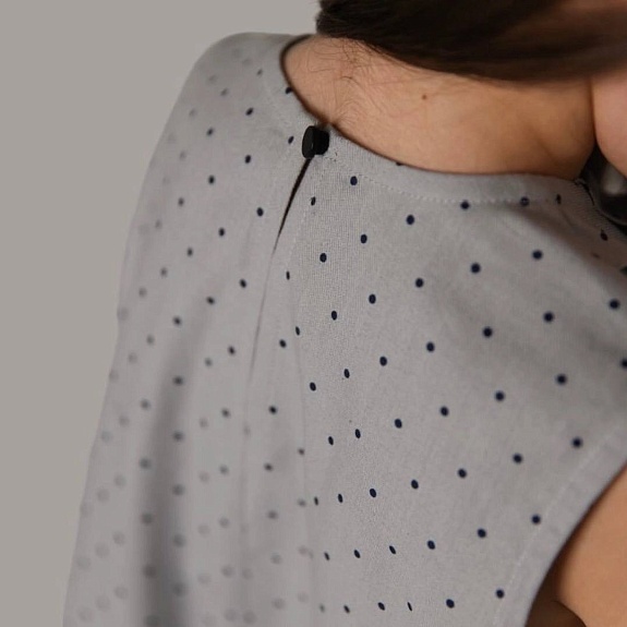 Детское платье «Айрис» из Плательного хлопка 