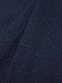 Хлопок крэш цв.Темный чернильно-синий, ш.1.39м, хлопок-100%, 160гр/м.кв