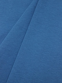 Кулирка цв.Лазурно-синий, СОРТ2, ш1.96м (0.98м*2, чулок), Карде, хлопок-100%, 140гр/м.кв