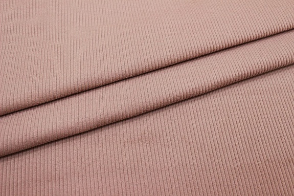 Вельвет цв.Бежево-розовый, ш.1.45м, хлопок-100%, 315гр/м.кв