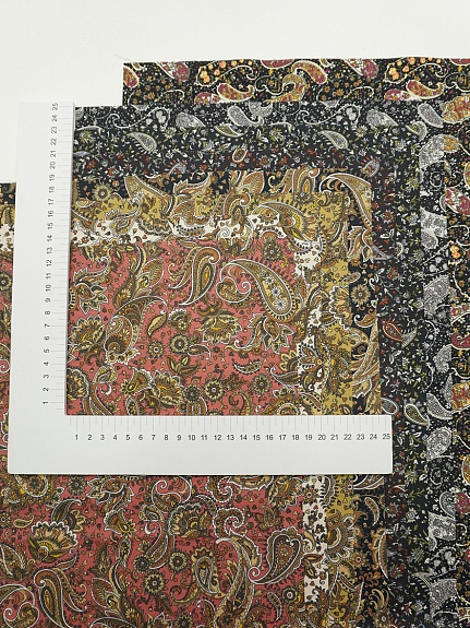 Набор тканей для рукоделия "Импортный хлопок: Восточное сияние", 45*30см, 8шт