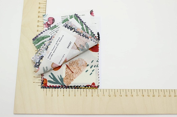 Комплект образцов "Штапель принт" №3