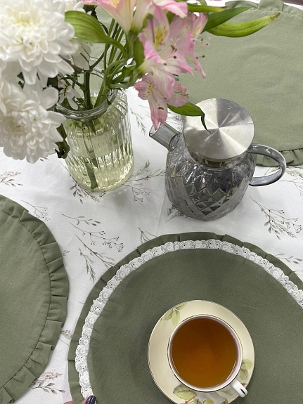 Скатерть из ткани Дак/Duck (Digital) "Ласковый ветер"