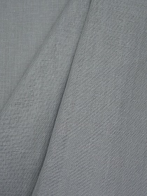 Муслин Премиум двухслойный гладкий цв.Серый, ш.2.5м, хлопок-100%, 120гр/м.кв