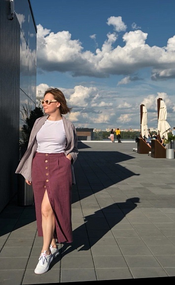 Юбка из крапивы